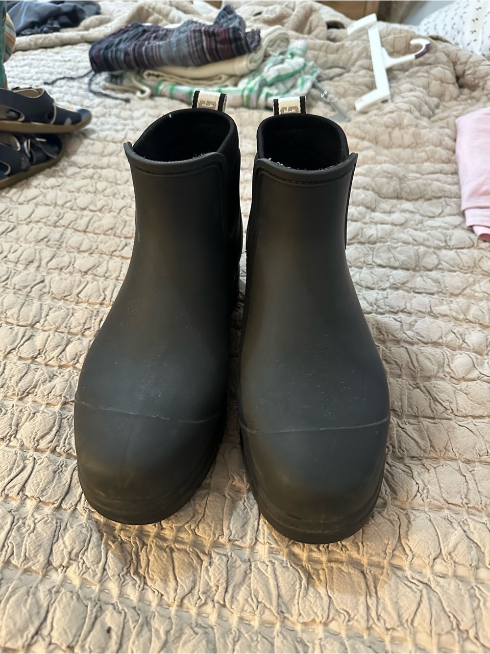UGG Black Women's Rain Ankle Boots